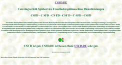 Desktop Screenshot of csfd.de