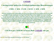 Tablet Screenshot of csfd.de